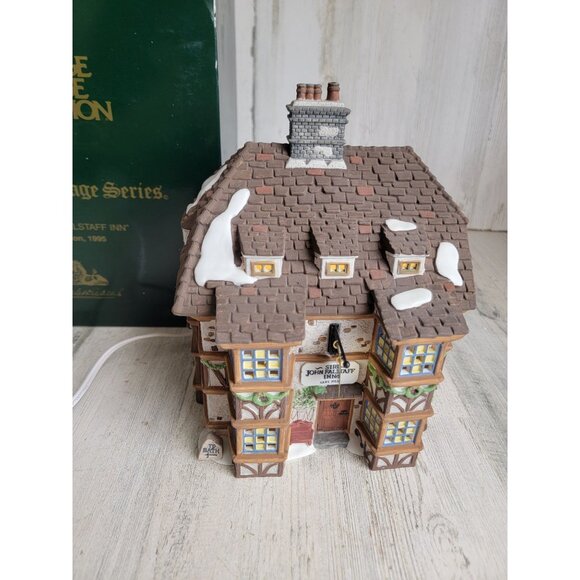 Dept 56 Sir John Falstaff Inn heritage village accessory xmas - Picture 1 of 8